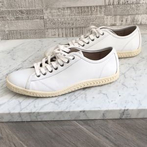 John Varvatos white hattan sneakers size 8.5